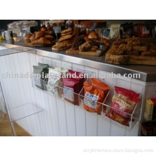 acrylic bulk bin (wall mounted)